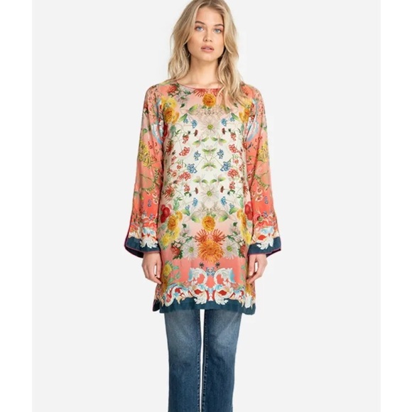 Johnny Was DACIA TUNIC top - Picture 2 of 12